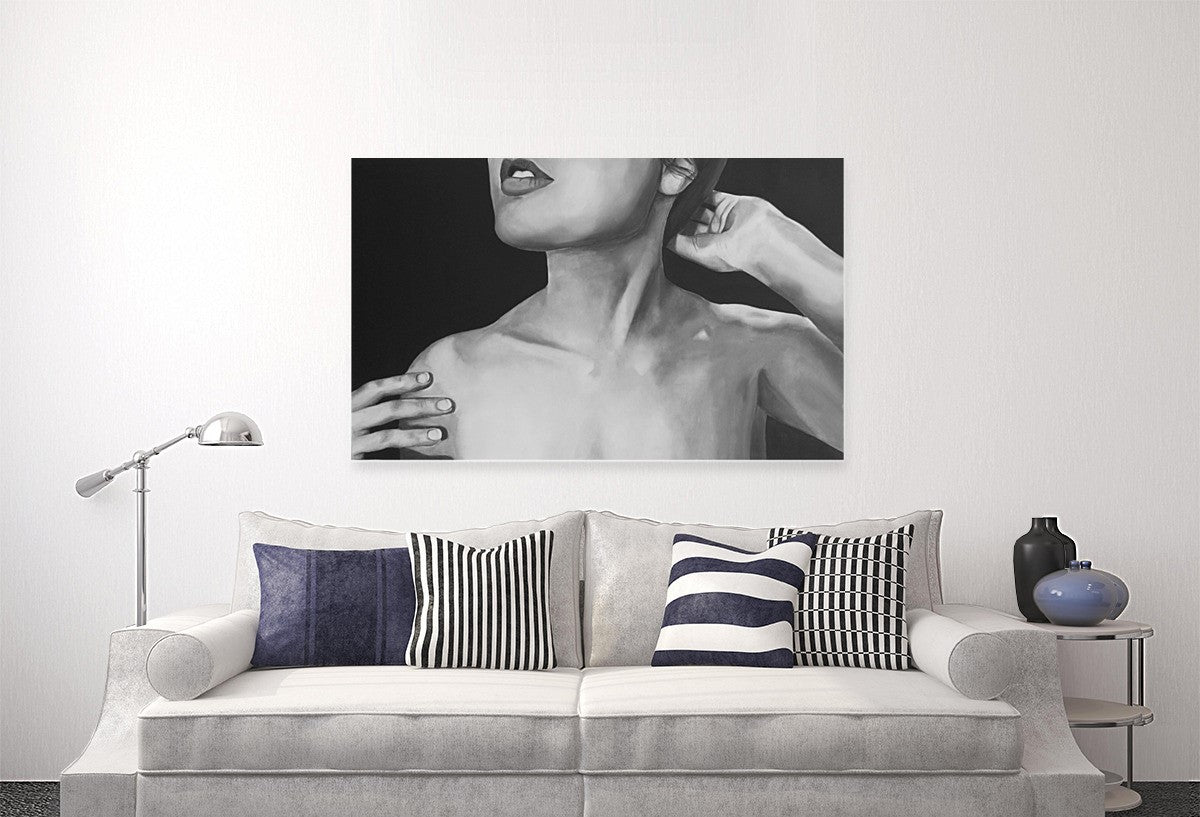 "Sternocleidomastoid" Original Painting 40"x30"