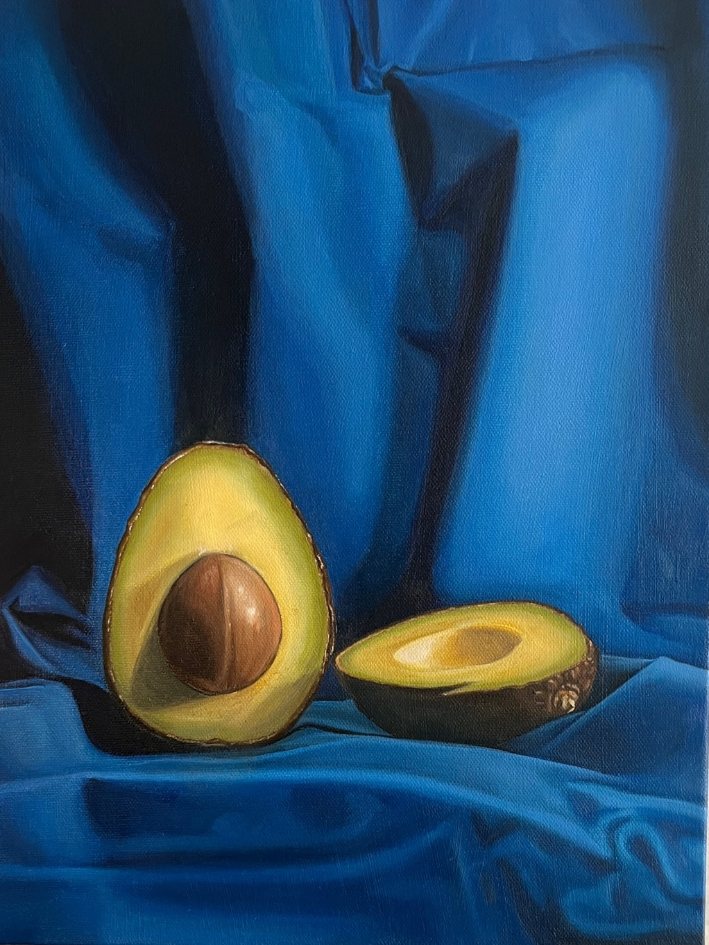 “Avocado” Original Oil Painting 18”x24”