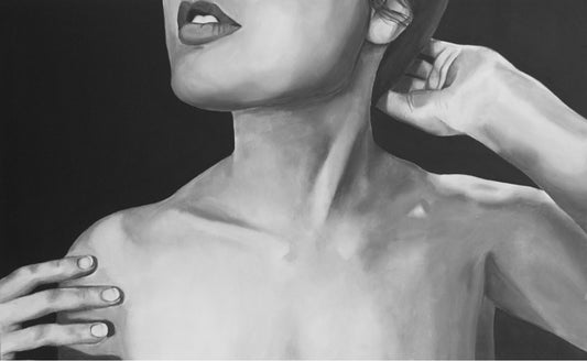 "Sternocleidomastoid" Original Painting 40"x30"