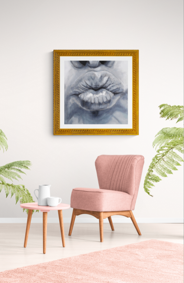 "Pucker Up, Buttercup" Fine Art Print